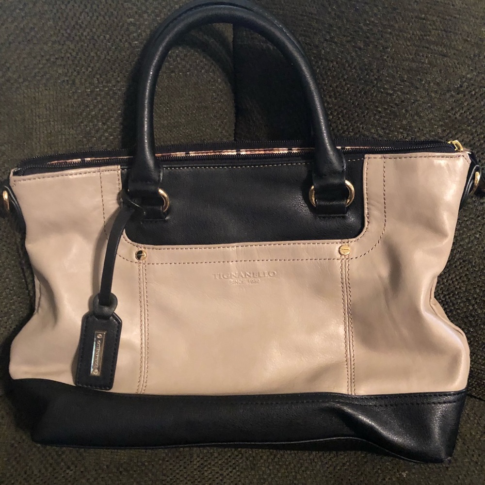 Like new Tignanello hand bad with shoulder strap